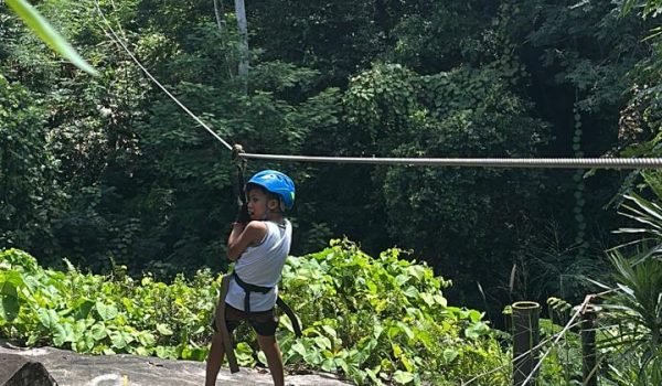 Zip line Child 2